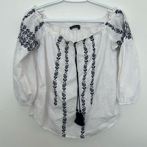 Abercrombie and Fitch Stitched Top Small